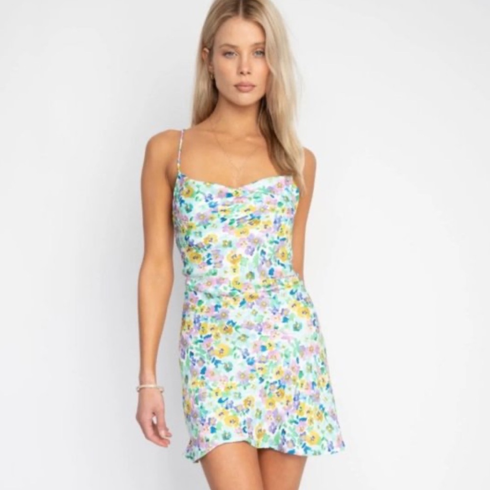 RESA NWT Floral Multicolor Dress